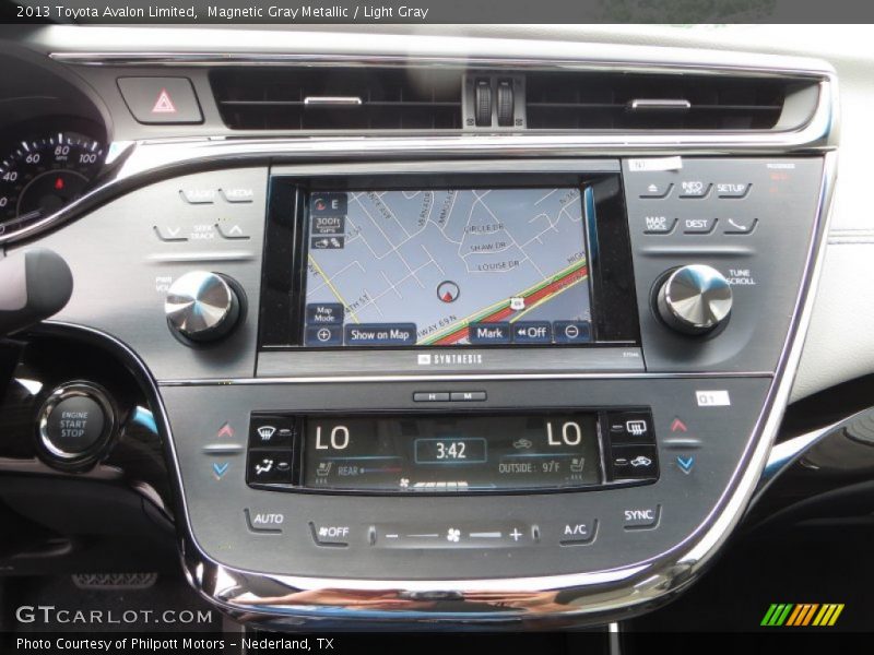 Magnetic Gray Metallic / Light Gray 2013 Toyota Avalon Limited