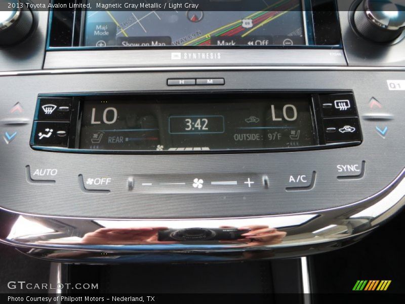 Magnetic Gray Metallic / Light Gray 2013 Toyota Avalon Limited
