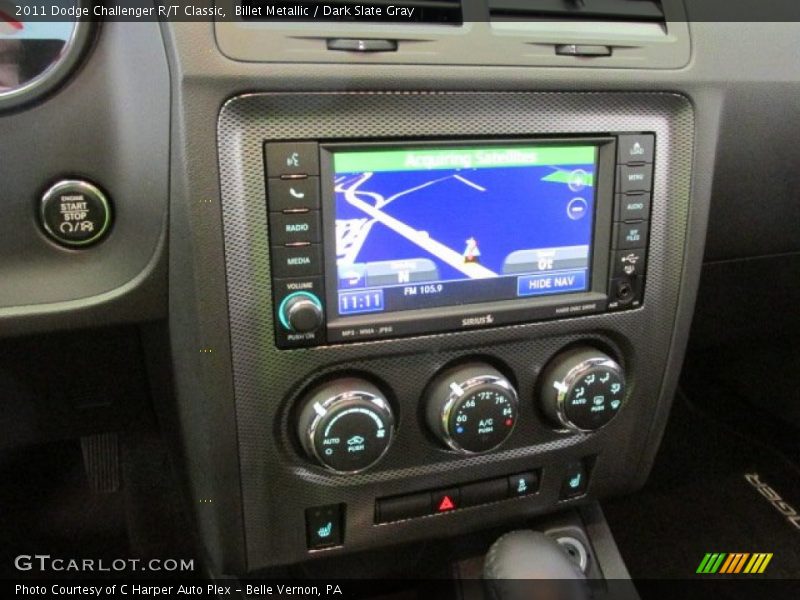 Billet Metallic / Dark Slate Gray 2011 Dodge Challenger R/T Classic