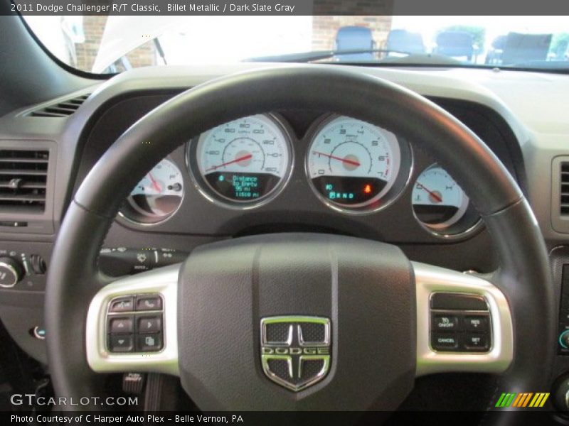 Billet Metallic / Dark Slate Gray 2011 Dodge Challenger R/T Classic