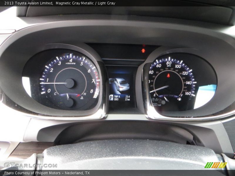 Magnetic Gray Metallic / Light Gray 2013 Toyota Avalon Limited