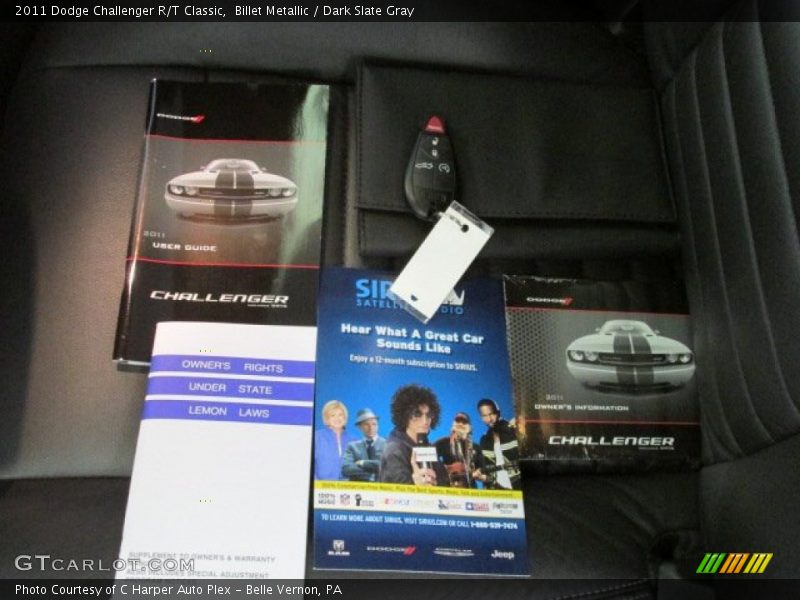 Billet Metallic / Dark Slate Gray 2011 Dodge Challenger R/T Classic