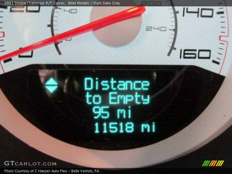 Billet Metallic / Dark Slate Gray 2011 Dodge Challenger R/T Classic