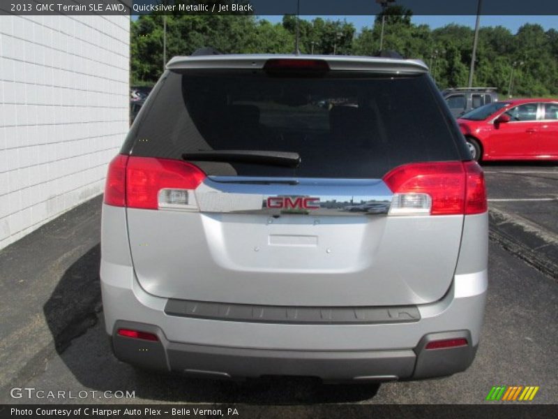Quicksilver Metallic / Jet Black 2013 GMC Terrain SLE AWD