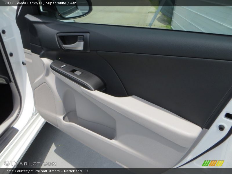 Super White / Ash 2013 Toyota Camry LE