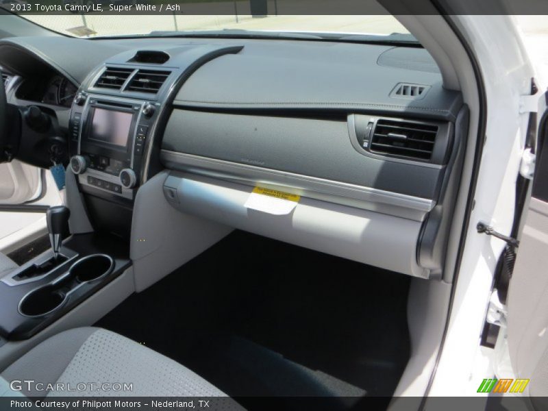 Super White / Ash 2013 Toyota Camry LE