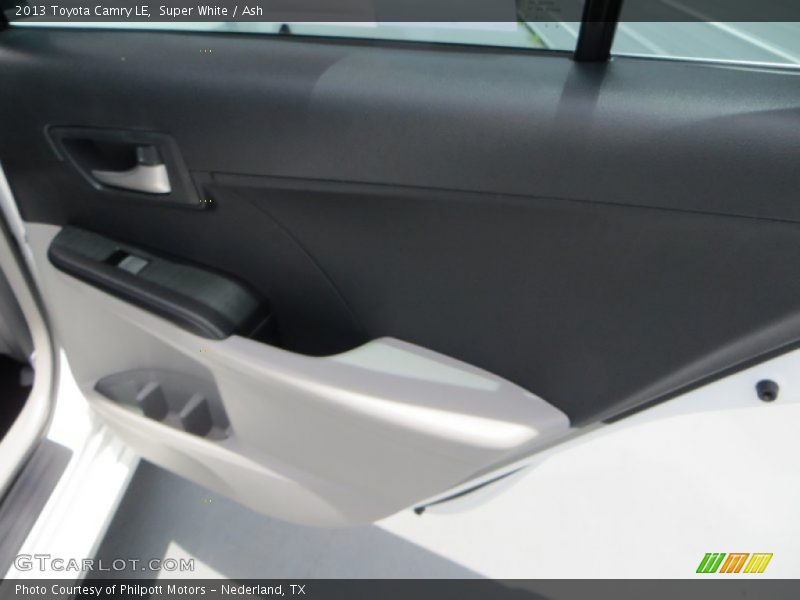Super White / Ash 2013 Toyota Camry LE