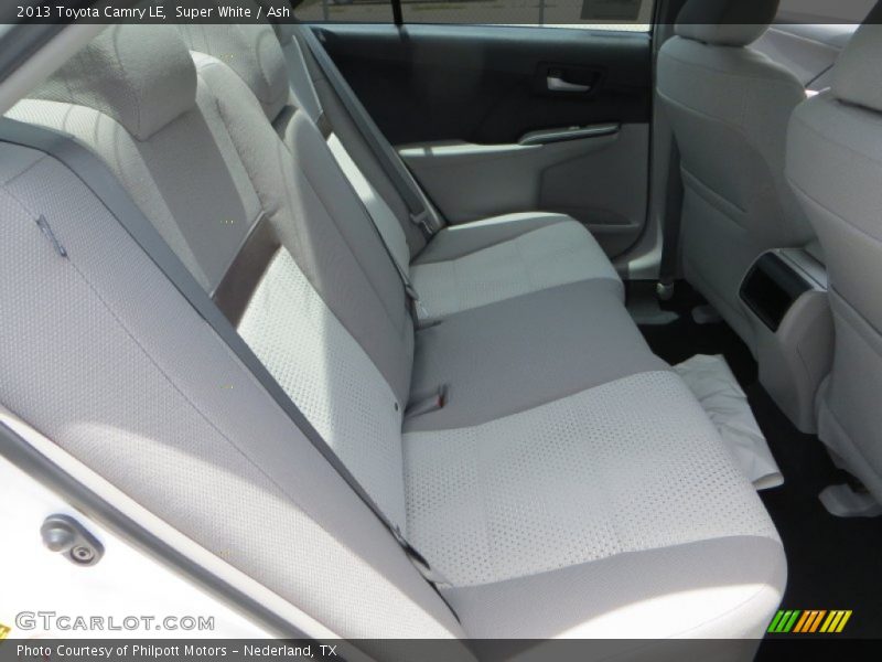 Super White / Ash 2013 Toyota Camry LE