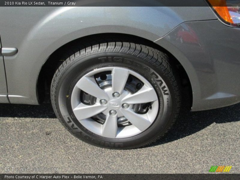Titanium / Gray 2010 Kia Rio LX Sedan