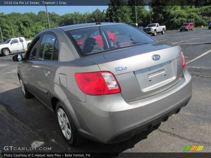 Titanium / Gray 2010 Kia Rio LX Sedan