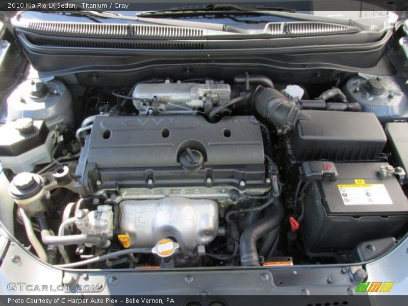 Titanium / Gray 2010 Kia Rio LX Sedan