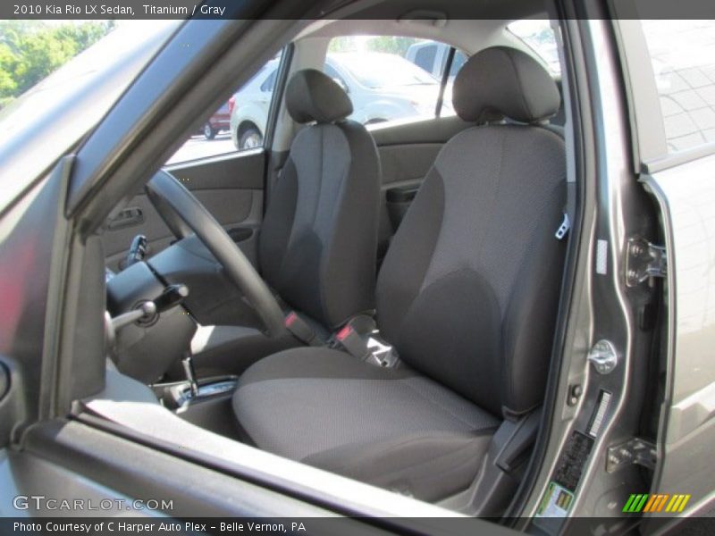 Titanium / Gray 2010 Kia Rio LX Sedan