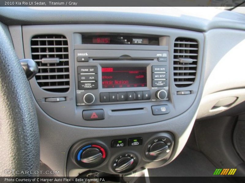 Titanium / Gray 2010 Kia Rio LX Sedan