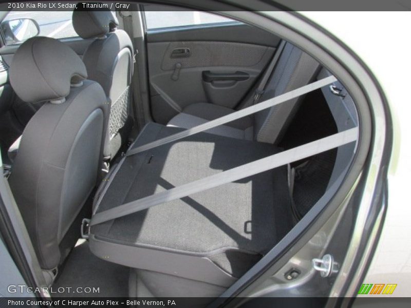 Titanium / Gray 2010 Kia Rio LX Sedan