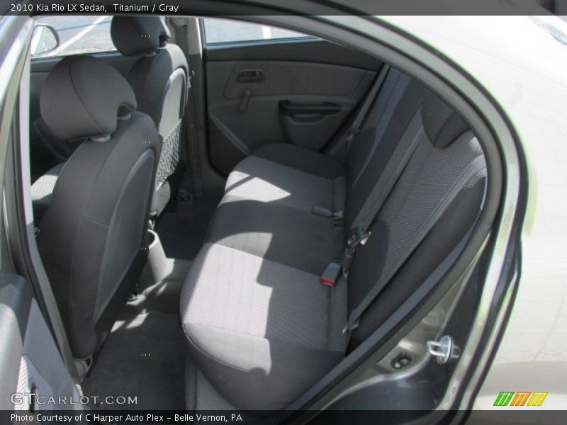 Titanium / Gray 2010 Kia Rio LX Sedan