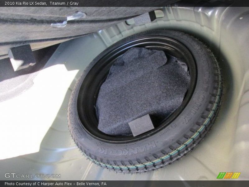 Titanium / Gray 2010 Kia Rio LX Sedan