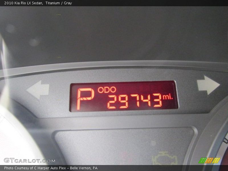 Titanium / Gray 2010 Kia Rio LX Sedan