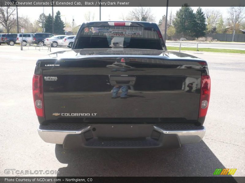 Black / Very Dark Pewter 2007 Chevrolet Colorado LT Extended Cab