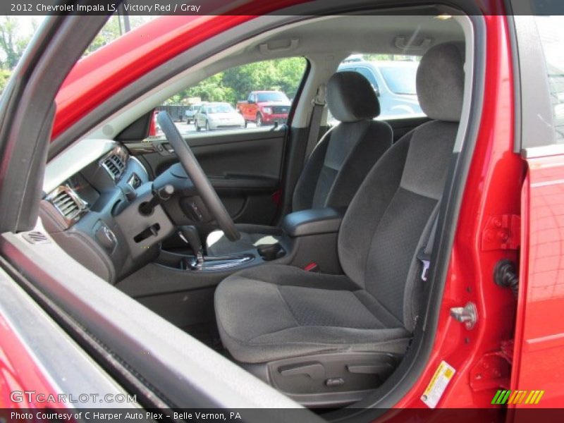 Victory Red / Gray 2012 Chevrolet Impala LS