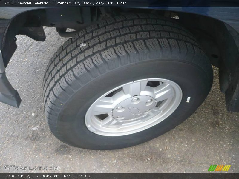 Black / Very Dark Pewter 2007 Chevrolet Colorado LT Extended Cab