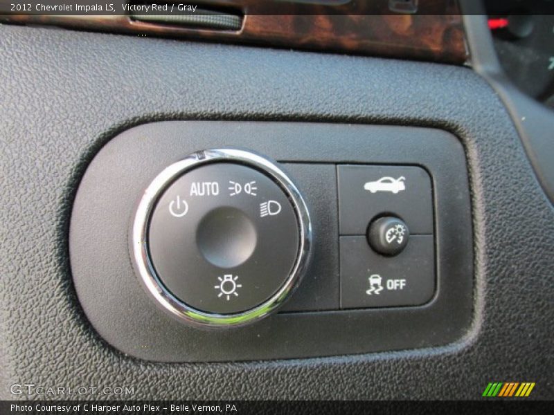 Victory Red / Gray 2012 Chevrolet Impala LS