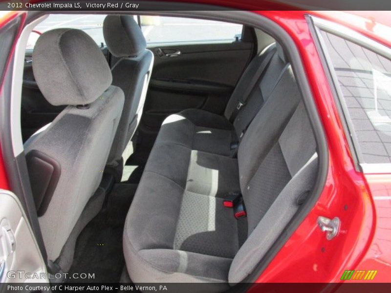 Victory Red / Gray 2012 Chevrolet Impala LS
