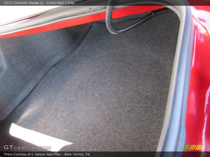 Victory Red / Gray 2012 Chevrolet Impala LS
