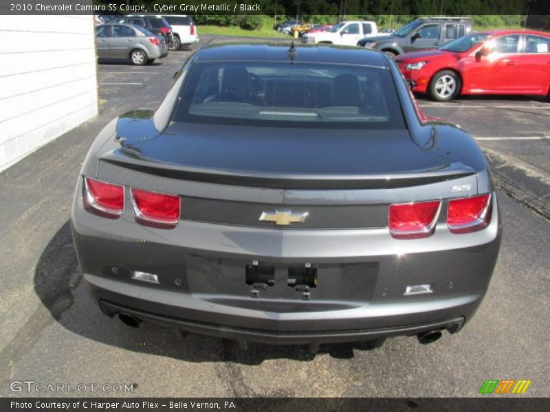 Cyber Gray Metallic / Black 2010 Chevrolet Camaro SS Coupe