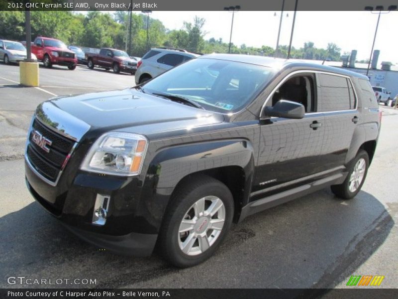 Onyx Black / Jet Black 2012 GMC Terrain SLE AWD