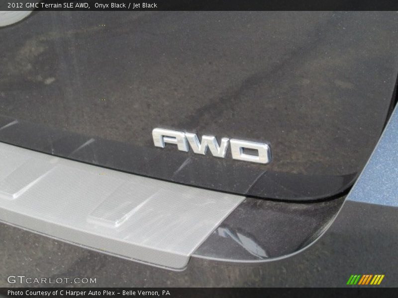 Onyx Black / Jet Black 2012 GMC Terrain SLE AWD