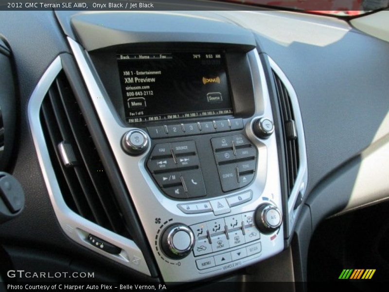 Onyx Black / Jet Black 2012 GMC Terrain SLE AWD