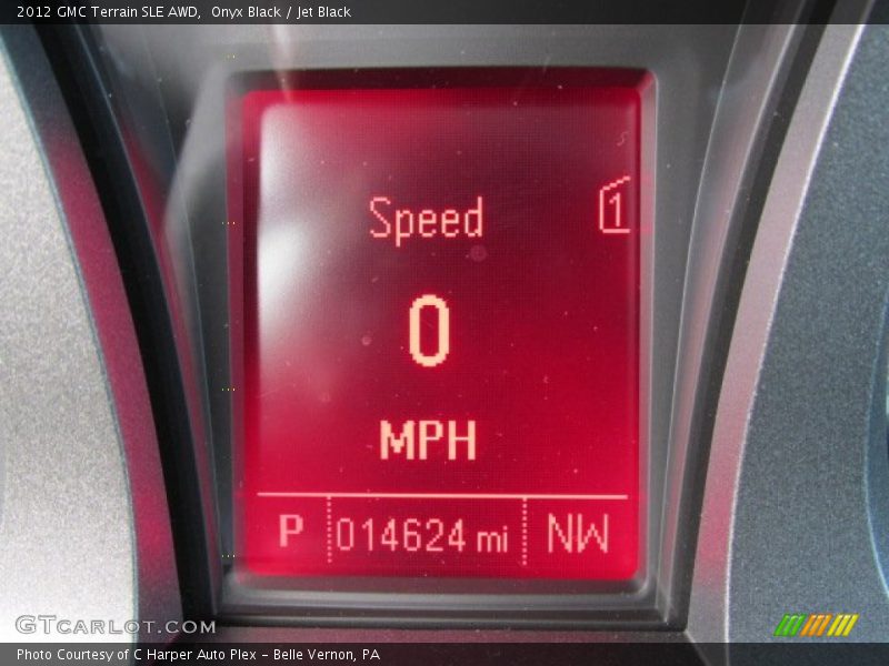 Onyx Black / Jet Black 2012 GMC Terrain SLE AWD