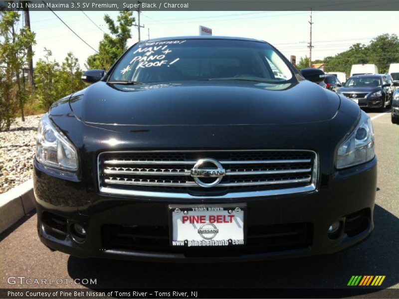 Super Black / Charcoal 2011 Nissan Maxima 3.5 SV Premium
