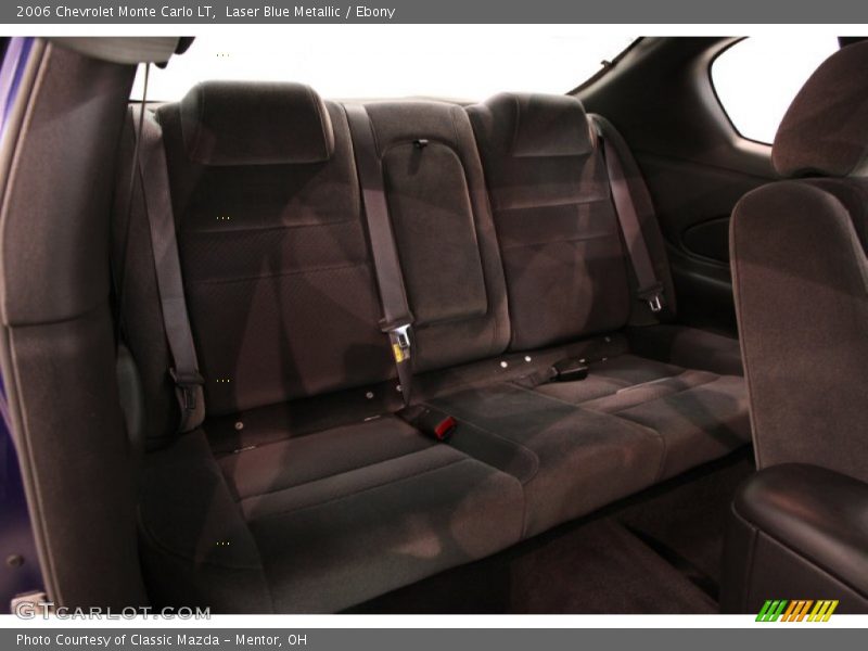 Rear Seat of 2006 Monte Carlo LT