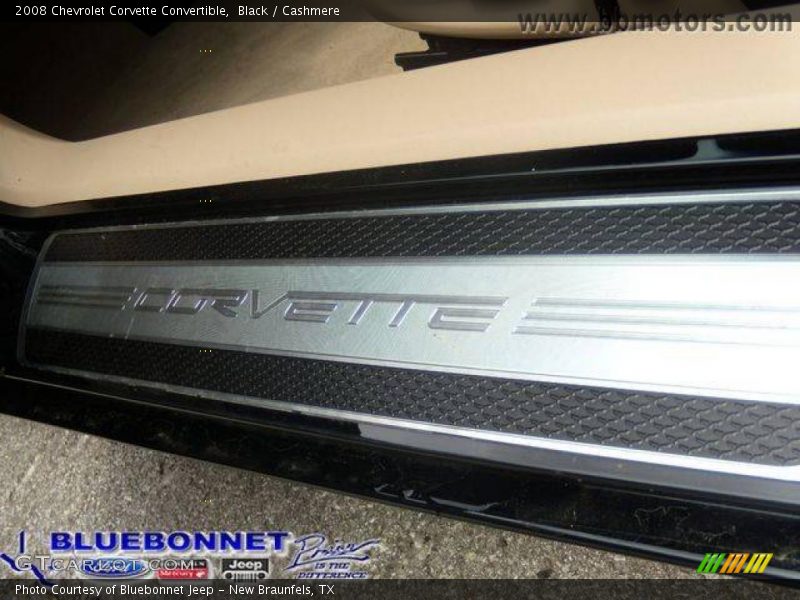 Black / Cashmere 2008 Chevrolet Corvette Convertible