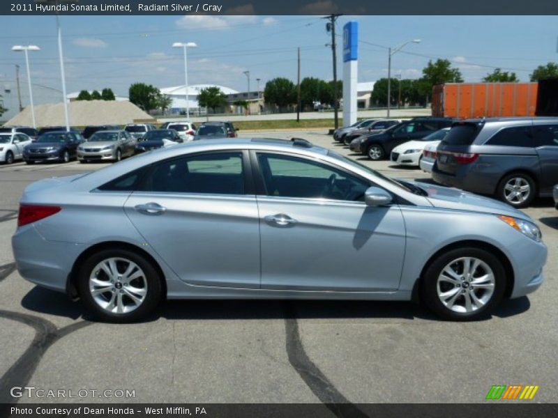 Radiant Silver / Gray 2011 Hyundai Sonata Limited