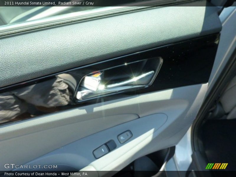 Radiant Silver / Gray 2011 Hyundai Sonata Limited