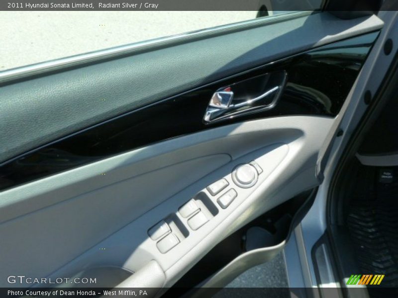 Radiant Silver / Gray 2011 Hyundai Sonata Limited