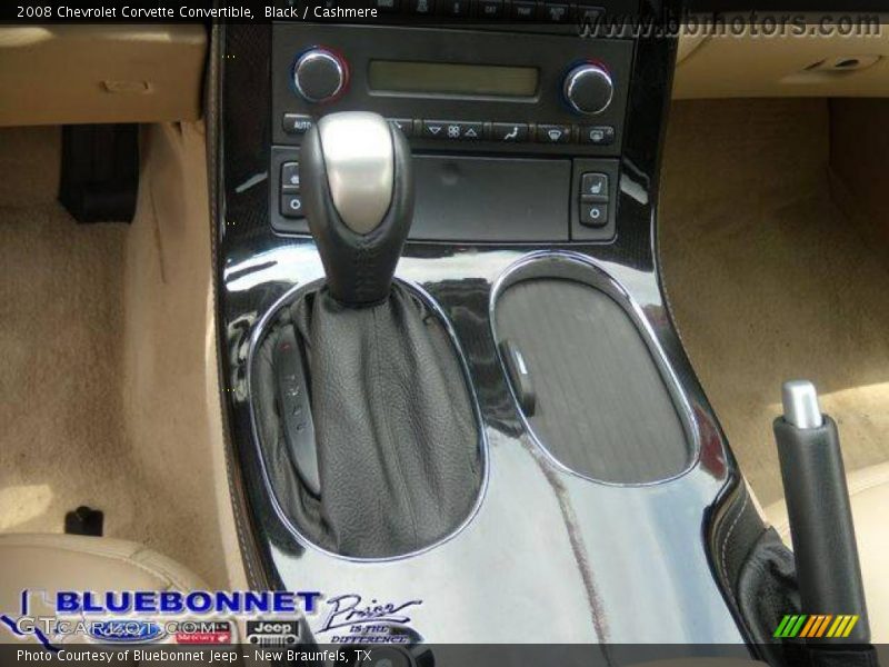 Black / Cashmere 2008 Chevrolet Corvette Convertible
