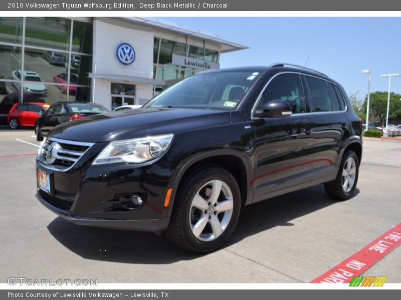 Deep Black Metallic / Charcoal 2010 Volkswagen Tiguan Wolfsburg Edition
