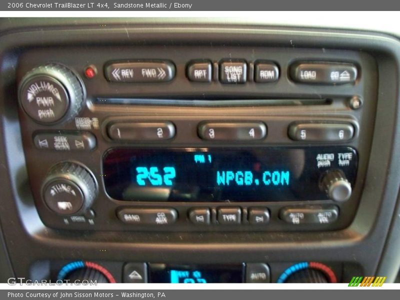 Sandstone Metallic / Ebony 2006 Chevrolet TrailBlazer LT 4x4