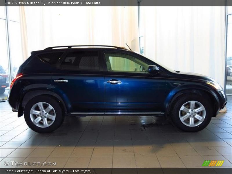 Midnight Blue Pearl / Cafe Latte 2007 Nissan Murano SL