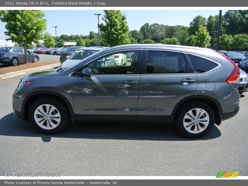 Polished Metal Metallic / Gray 2012 Honda CR-V EX-L