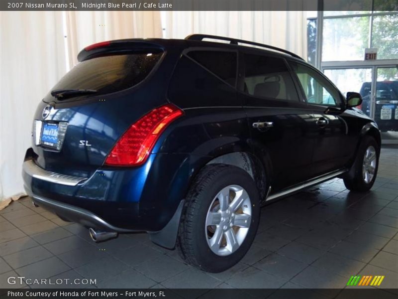 Midnight Blue Pearl / Cafe Latte 2007 Nissan Murano SL