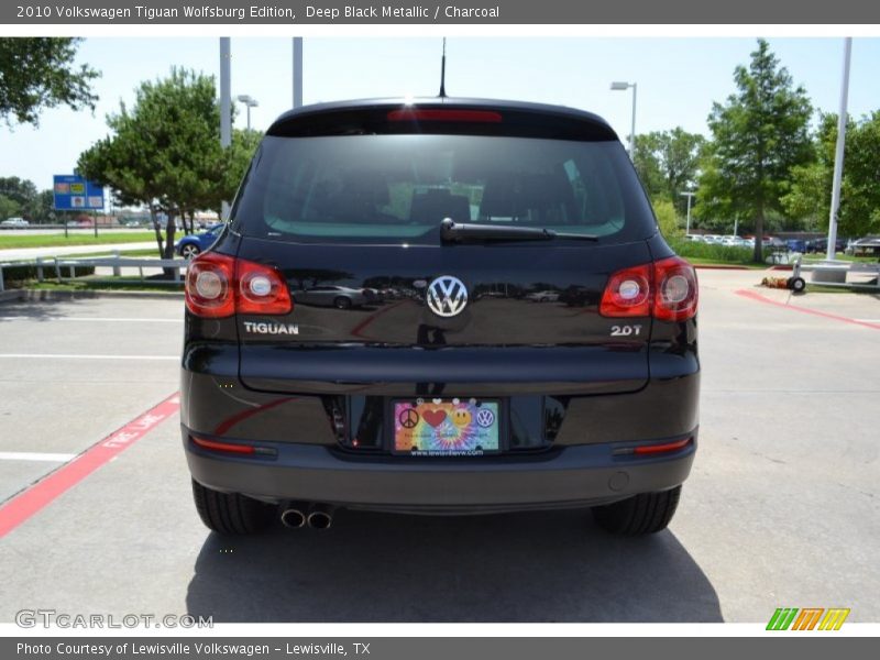 Deep Black Metallic / Charcoal 2010 Volkswagen Tiguan Wolfsburg Edition