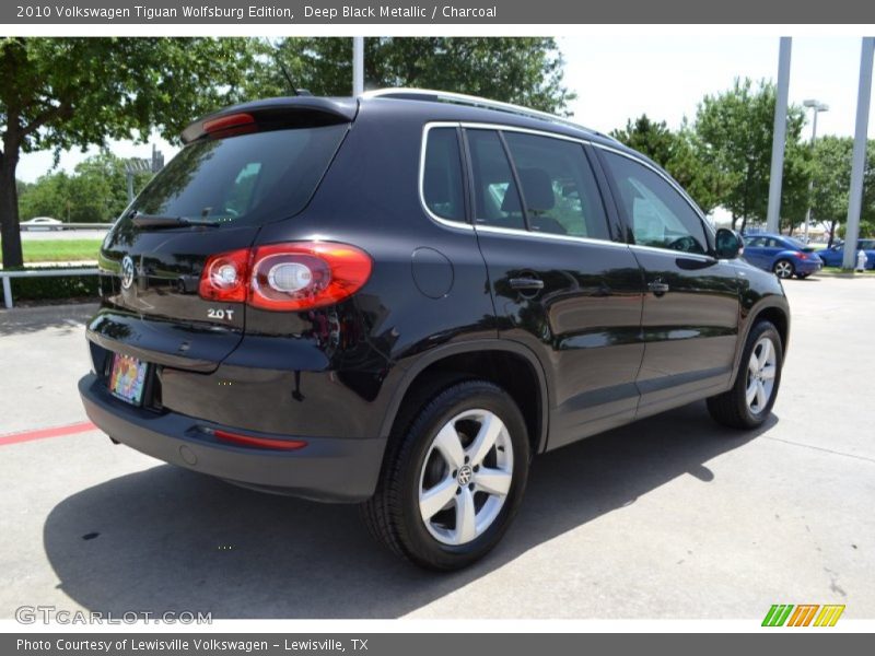 Deep Black Metallic / Charcoal 2010 Volkswagen Tiguan Wolfsburg Edition