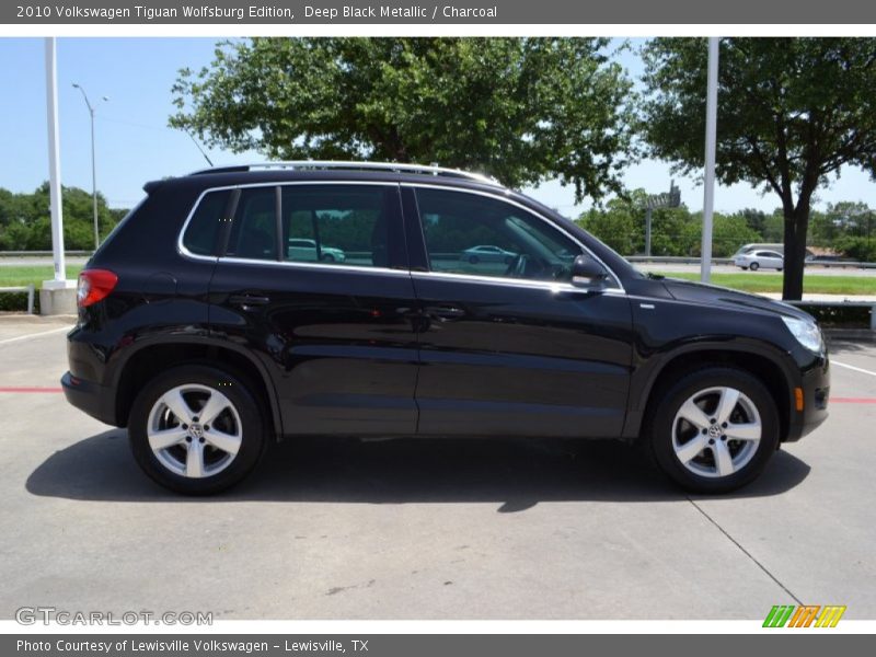 Deep Black Metallic / Charcoal 2010 Volkswagen Tiguan Wolfsburg Edition