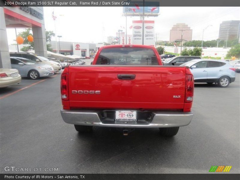 Flame Red / Dark Slate Gray 2004 Dodge Ram 1500 SLT Regular Cab