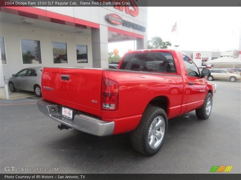 Flame Red / Dark Slate Gray 2004 Dodge Ram 1500 SLT Regular Cab