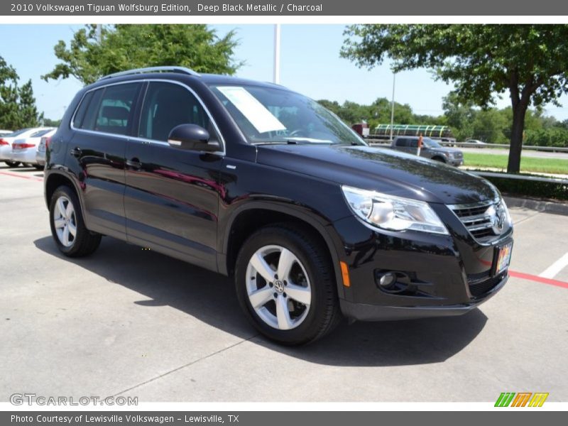 Deep Black Metallic / Charcoal 2010 Volkswagen Tiguan Wolfsburg Edition